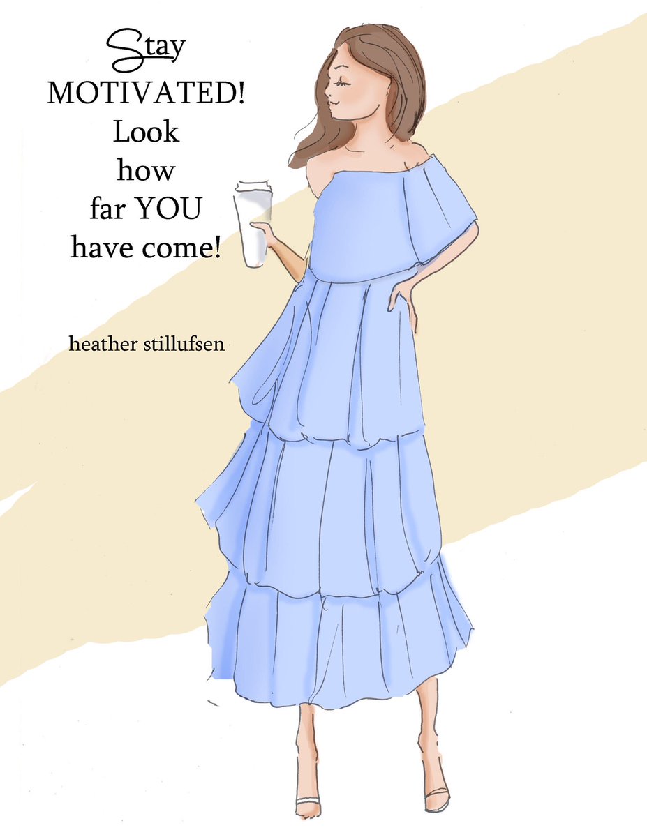 heatherstilluf's tweet photo. Don’t stop now! Stay #motivAted - look how far you have come! #mondaythoughts 💙☕️ https://t.co/BICVLaa8gt