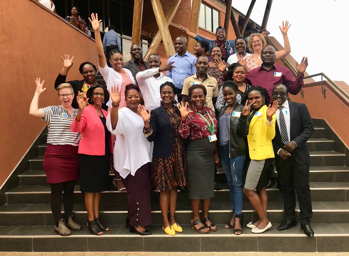 JHhealthequity's tweet photo. Farewells! Our #Baltimore team from @JohnsHopkins + @STARBaltimore, with partners @bayloruganda after exchanging ideas on community advisory boards in Kampala, Uganda. #LocalGlobalLearning #HealthEquityVoices
Rev. Hickman, Randi Woods, @nemolello @bonsecoursbalt Megan Strickland https://t.co/b33Gn3KTdO