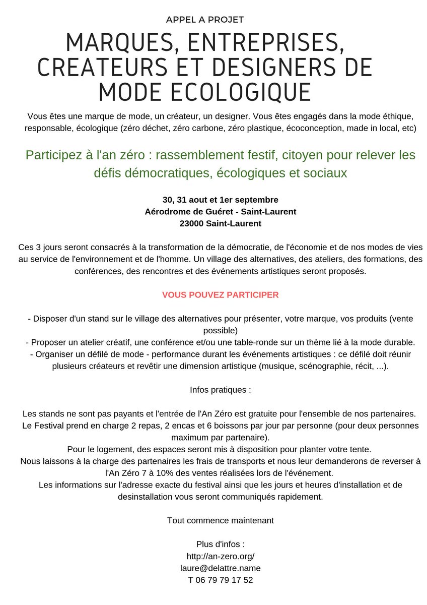 majdoulinesbai's tweet photo. Marque de mode, créateur, designer,  engagés dans la mode éthique, responsable, écologique (zéro déchet, zéro carbone, zéro plastique, écoconception, made in local, etc) > Participez l'AN ZERO - https://t.co/JmxQesxD4U https://t.co/ZgtsWA1SWx