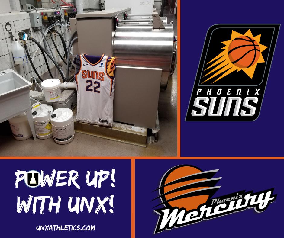 We would like to welcome the @Suns and @PhoenixMercury to the #UNXfamily. Looking forward to a great season. Thank you to our partner in Phoenix, @Athletics_LCS, for help with this installation. #GoSuns #GoMercury #UNXathletics #SpecTak #ThisIsUNX #SpecTakClean #PowerUp @NBAEMA_