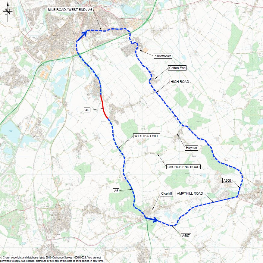 BedfordTweets's tweet image. Don't forget, a stretch of A6 past Wilstead is now closed for major works. The importance of safety for road users is paramount and the road is being completely rebuilt. 
Find out more here ow.ly/YXn150v62Q1