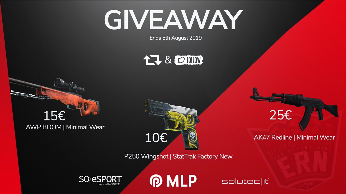 esportrn_'s tweet photo. ❗️GIVEAWAY❗️

Here we go again! Nice all inclusive package! Winner takes it all!

👉Retweet this post &amp; follow @esportrn_ to participate👈

Giveaway ends 5th August 2019! #ern #tsvo #giveaway #Giveaways https://t.co/x4ZEggBynL