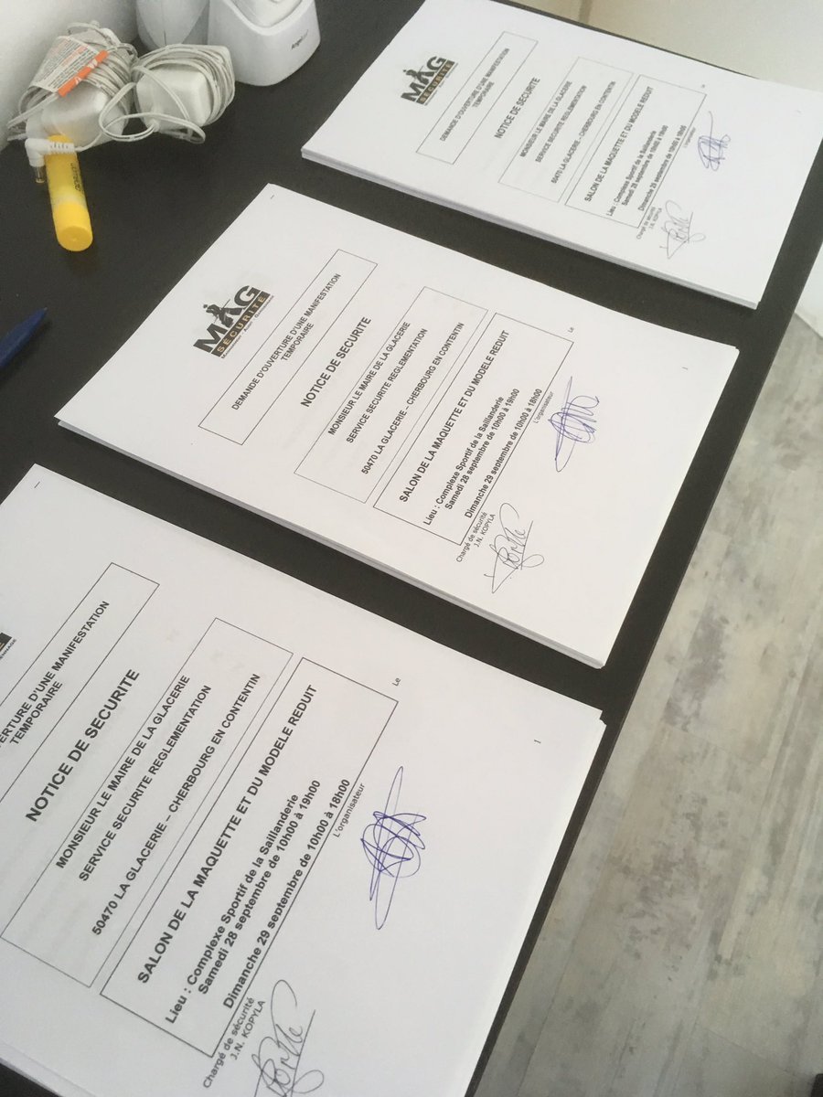 RMC_50's tweet photo. Dossier de sécurité #maquettexpo terminé! @CherbourgEnCot #generationcharlie #onfaitleschosesdanslordre https://t.co/Athm1g2RZ0