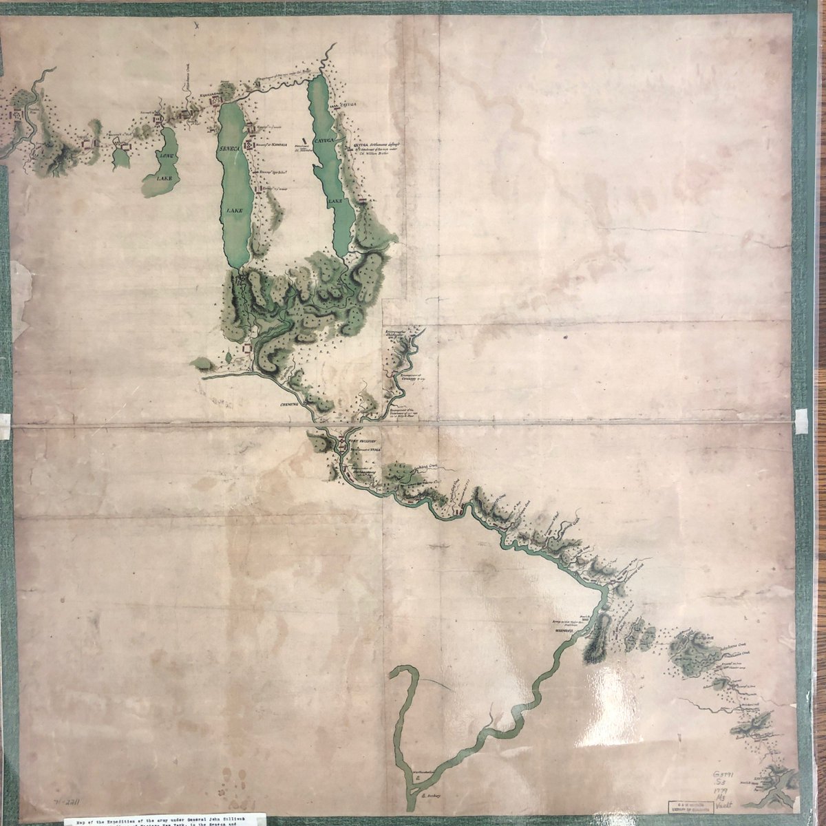 TompkinsHistory's tweet photo. Caption at bottom reads "Map of the Expedition of the army under General Sullivan"
#mapmonday #localmap #oldmap #localhistory #sullivancampaign #indigenoushistory #haudenosaunee #american #revolution #peachtree #massacre #tompkinscounty #fingerlakes #newyork https://t.co/n0Kv6mTI3D