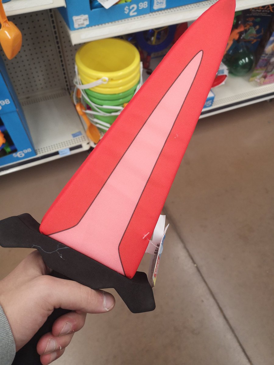 •|| Guys I found the cursed sword at Walmart XD