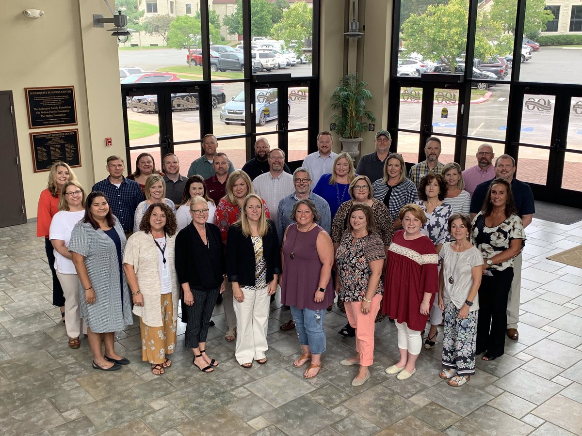 SSSDPanthers's tweet photo. SSSD Administrators working hard to prepare for 2019-20 school year.  We have a great group of people!! #gosiloam https://t.co/xSYBotIxfP