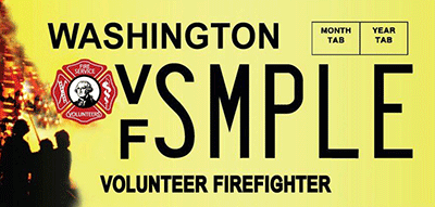 WA_DOL's tweet photo. To qualify for this plate, you must show proof that you're a volunteer firefighter who has either (1) served for at least the past year or (2) previously served for at least 10 years.

Learn more: https://t.co/PBWw5h9ADg

#VolunteerFirefighter #Firefighter #LicensePlate #DOL https://t.co/8tmmVvB0EL