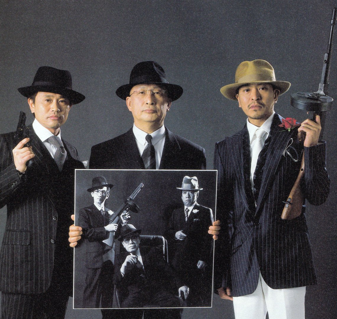 吉田伊知郎 モルモット吉田 در توییتر 探しものをしていたら 15年前の雑誌のグラビアに吉本興業7代目社長林裕章とダウンタウンが 80年代初頭に林正之助会長と横山やすし 西川きよしで撮影されたギャング写真をリメイクしたもの