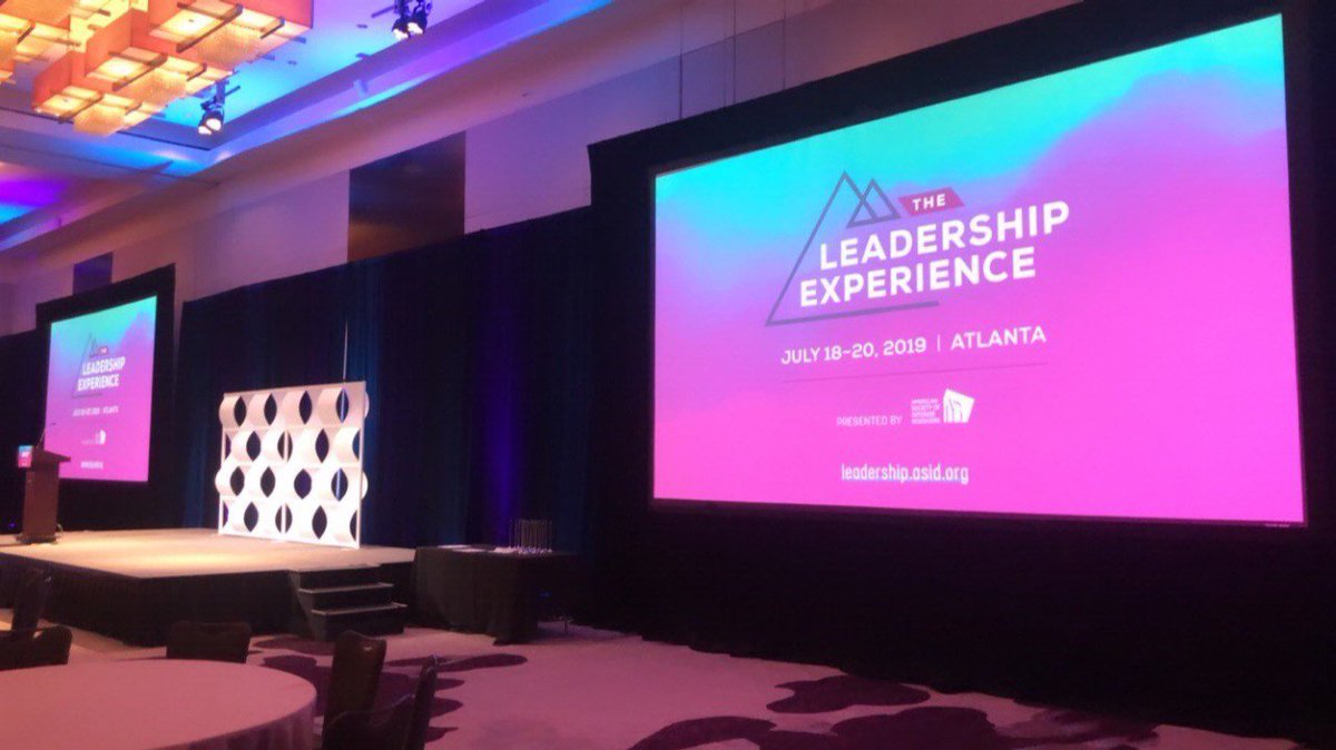 Caphillmgmt's tweet photo. CHMS client, @ASID recently held their Leadership Experience conference in Atlanta, Georgia! This design professionals event puts the spotlight on its attendees by focusing on the idea that when you are your best self, you can successfully lead others. https://t.co/xE7K71YFNq https://t.co/fen5MNmJYG