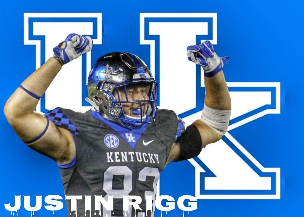 NCAAFNation247's tweet photo. 🔵 TE Spotlight 🔵

Justin Rigg - Kentucky

2019 Breakout Watch ❗❗❗

- Rigg is a player who has a chance to make a name for himself this season. He only has 7 catches for 85 yards in his career but with CJ Conrad now gone he should step up as the TE1 in the Wildcats Offense. https://t.co/fBafgEUnEC