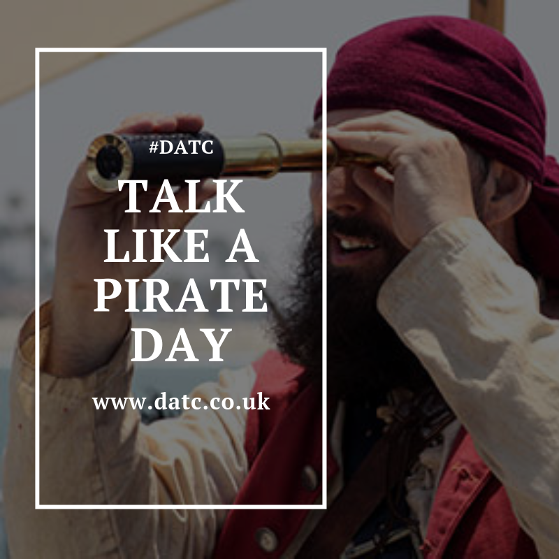d_atraining's tweet photo. Ahoy it be #TalkLikeAPirateDay 🏴‍☠️ Improve ye English skills wit' an English Functional Skills qualification at DA Trainin'. 

Ye can find out all the details on https://t.co/v4WMjxWjdG 
or call us ➡��� 02380 016 555

#DATC #EnglishCourse #Training #FunctionalSkills #EnglishQual https://t.co/GQxE0MGCG7