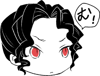 黒住さんがTwitterに投稿した鬼舞辻無惨(鬼滅の刃)のイラスト。