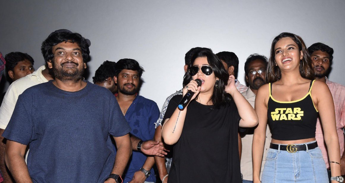 imchanukya's tweet photo. Thank You #Kurnool For All The Love.. 🤘🏻🤘🏻 #iSmartShankar A @purijagan Film #SuccessTour. Thank You #Vineeth #Hanumesh @KasapoguPrakash & @MegaShabeer https://t.co/E6WcsaWubl