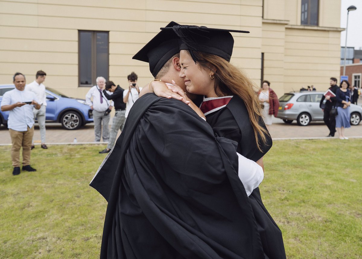SwanseaUni's tweet photo. 🎉 ConGRADulations to our new @SwanseaMedicine graduates Akeem and Natalie on their engagement! 🎓💍💘
#SwanseaGrad #SheSaidYes https://t.co/ORylZo7LLc