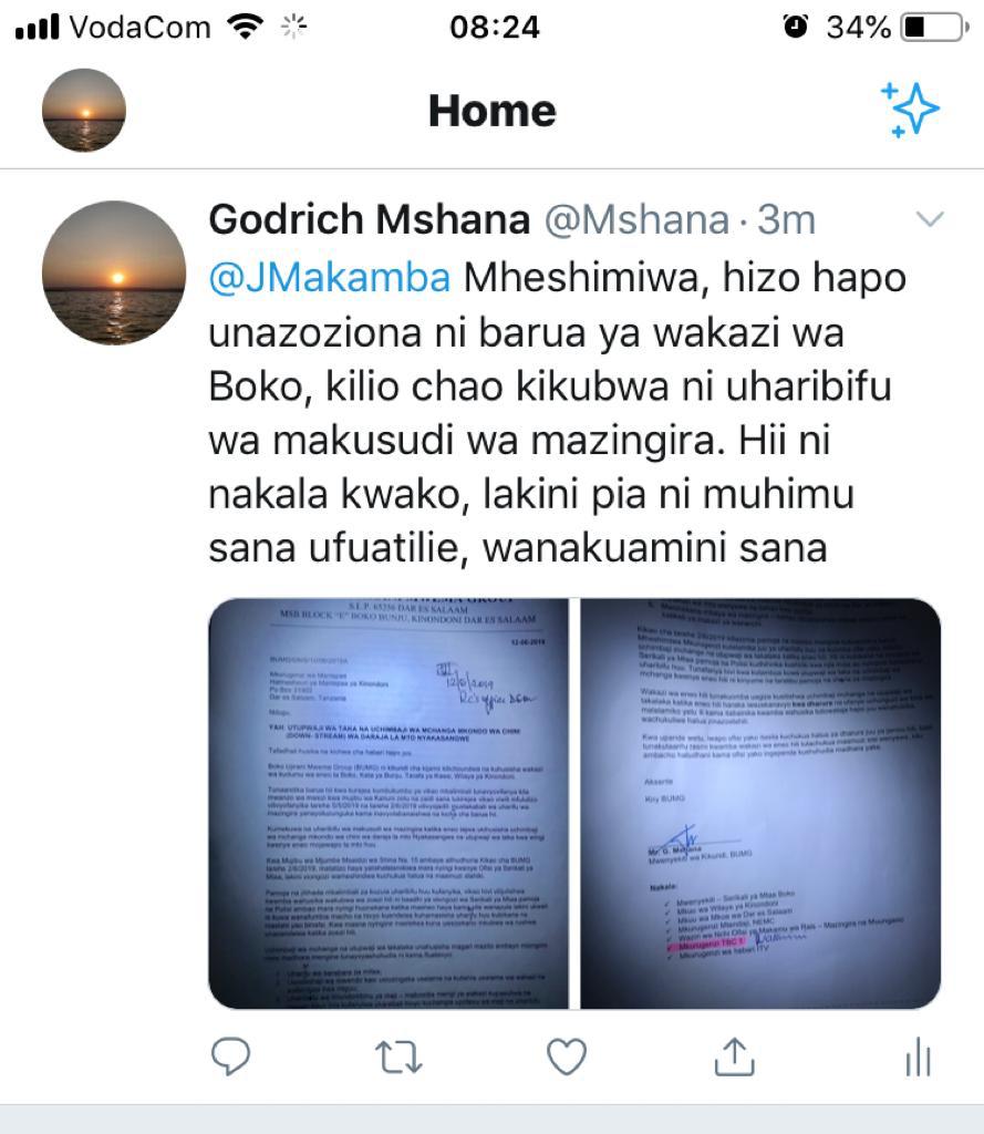 Mshana's tweet photo. Serial yet his ya away ya Tano, njoo utembelee eneo hili tafadhali. https://t.co/Rn6mQH2u4J
