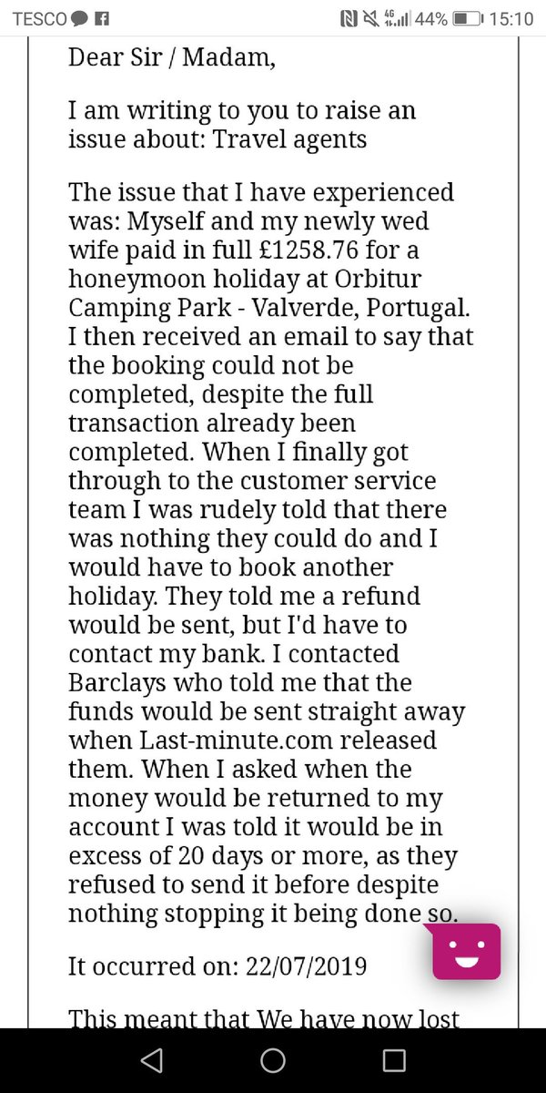 HiraethRo's tweet photo. DO NOT USE @lastminute_com

MONEY GRABBING PARASITES. TERRIBLE COMPANY. DO NOT BOOK HOLIDAYS WITH https://t.co/BFXGbuFn9Z !!! https://t.co/lYp8BUQ9aE