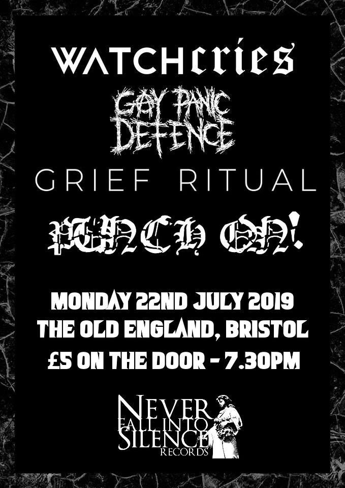 We kick off our UK tour w/ Gay Panic Defence in Bristol tonight! 💀🤘