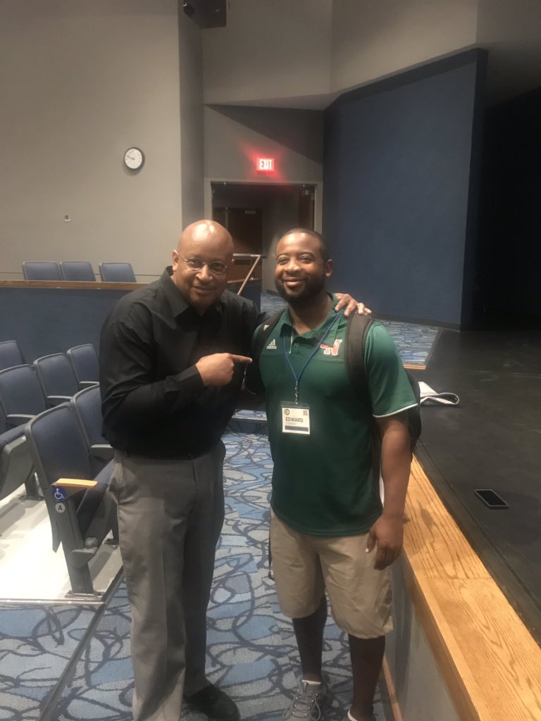 CoachETuck's tweet photo. What a great way to start my day. @PrincipalKafele was great today. #RigorWeek19 https://t.co/RMCKMpNaoz
