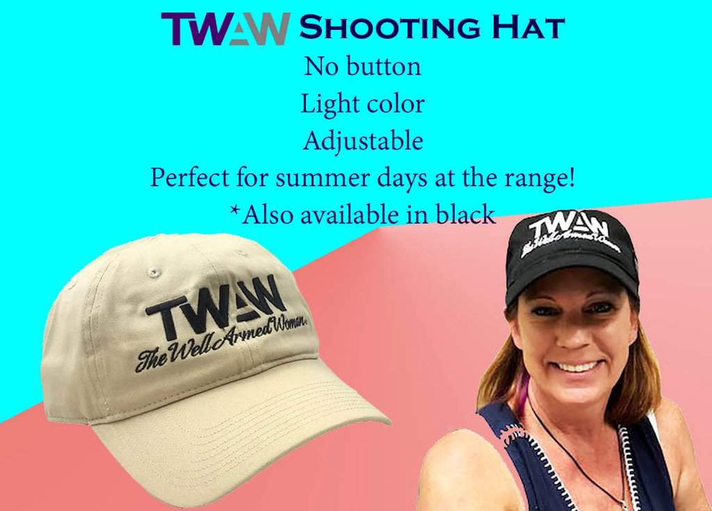 WellArmedWoman's tweet photo. Hats are an important part of going to the range, inside or outside! This is the perfect addition to your range gear collection!
.
#rangehat #rangegear #shootinghat #womenandguns #womensshootinggear
.
https://t.co/TPeB0k4E6r https://t.co/ZgHQ2eKBKz
