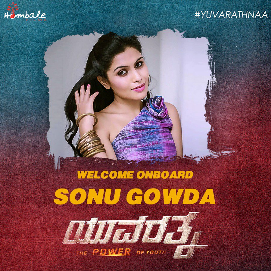 hombalefilms's tweet photo. Welcome onboard @ssonugowda for our #Yuvarathnaa.
@PuneethRajkumar @SanthoshAnand15 @VKiragandur @Karthik1423 @hombalefilms @MusicThaman https://t.co/T0qESHLnLW