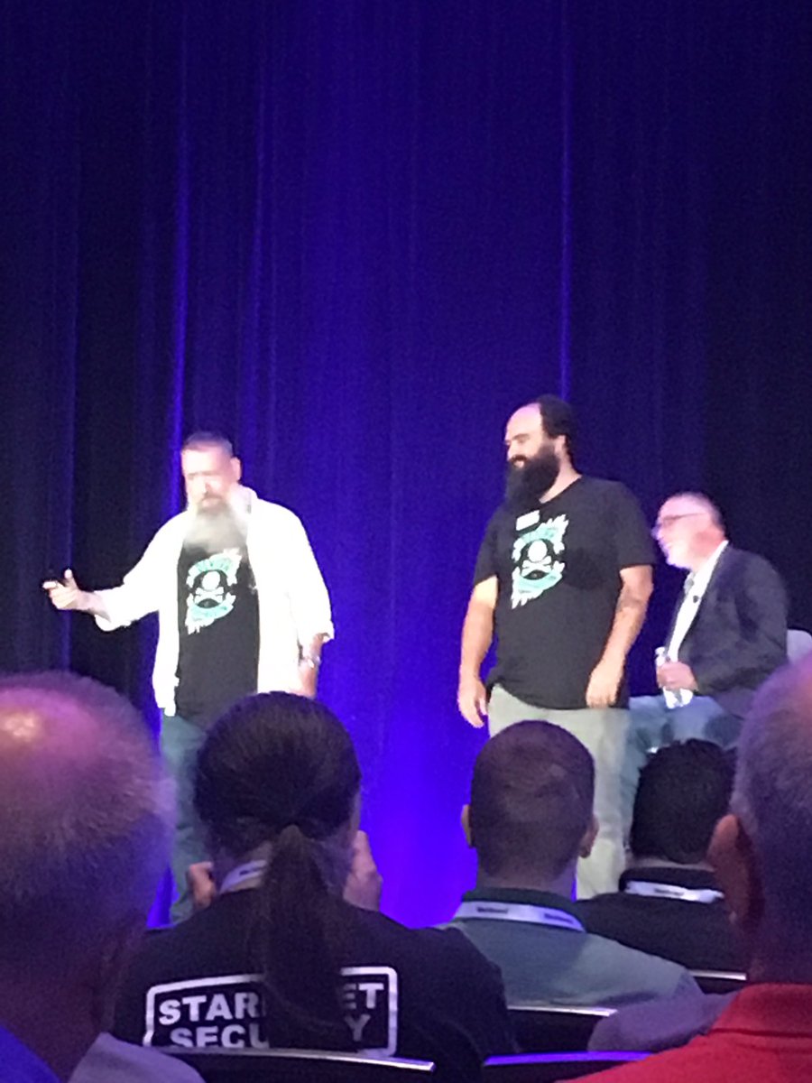 rshuttle's tweet photo. #WhyIBbWorld the beards. And the huge brains behind them #Bbworld19 https://t.co/o8PLu0eNsI