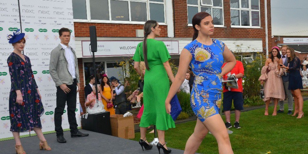 lincscham's tweet photo. . @MarshallsYard fashion stores took to the catwalk at the weekend at Market Rasen Racecourse as part of the Summer Plate Ladies Day Event. 

Read more: https://t.co/lBFdSxFAbw https://t.co/1OiSF7YA8g