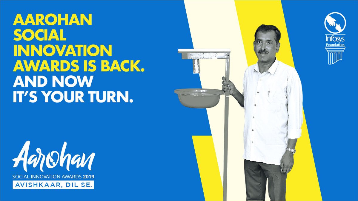 seeplatform's tweet photo. Are you solving a social problem through innovation? Are you creating an impact on society? Aarohan is back to encourage your journey! 

More details: https://t.co/YJsNA9j0G9 https://t.co/lxGNRLQf58