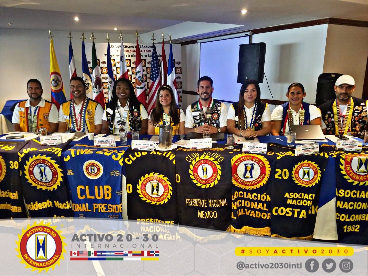 Queremos felicitar a los Presidentes Nacionales para el periodo 2019-2020: 

We want to congratulate the National Presidents for the 2019-2020