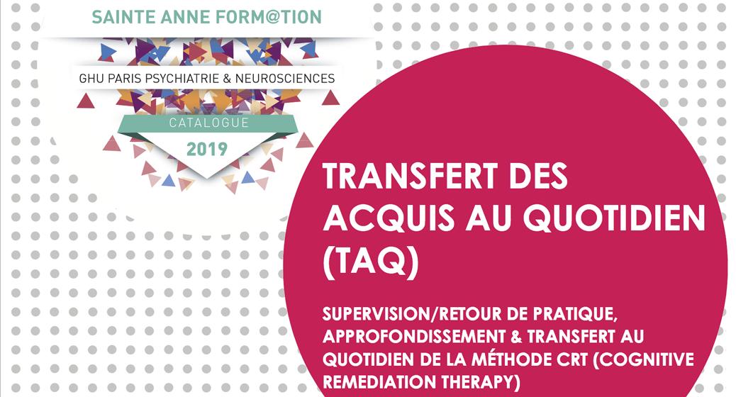 C3RP_IDF's tweet photo. [FORMATION] TAQ transfert des acquis au quotidien

Formation organisée par le #C3RP et #SainteAnneFormation se déroulera au @GhuParis  site Cabanis du 4 au 5 février 2020.

▶️https://t.co/ybuEP32frQ

Qu'est-ce que le #TAQ ? ➡️ https://t.co/LVtA2gwCxk…/ https://t.co/zc6eiB8rBB