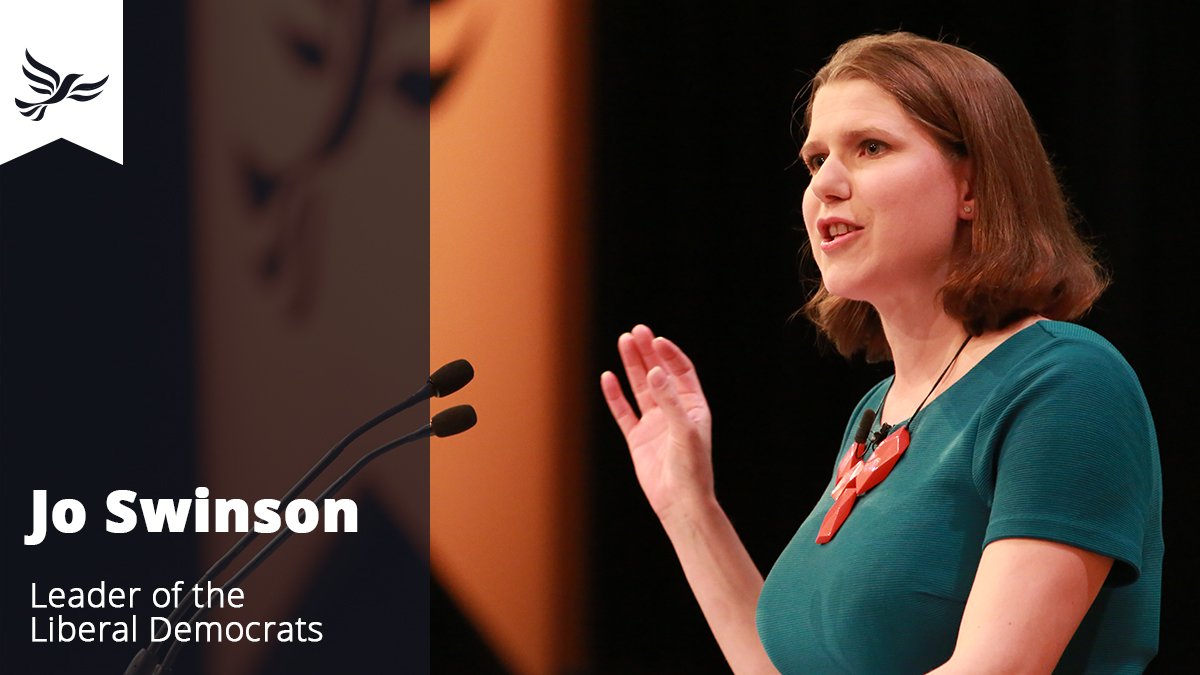 LibDems's tweet image. Congratulations @joswinson - the new Leader of the Liberal Democrats