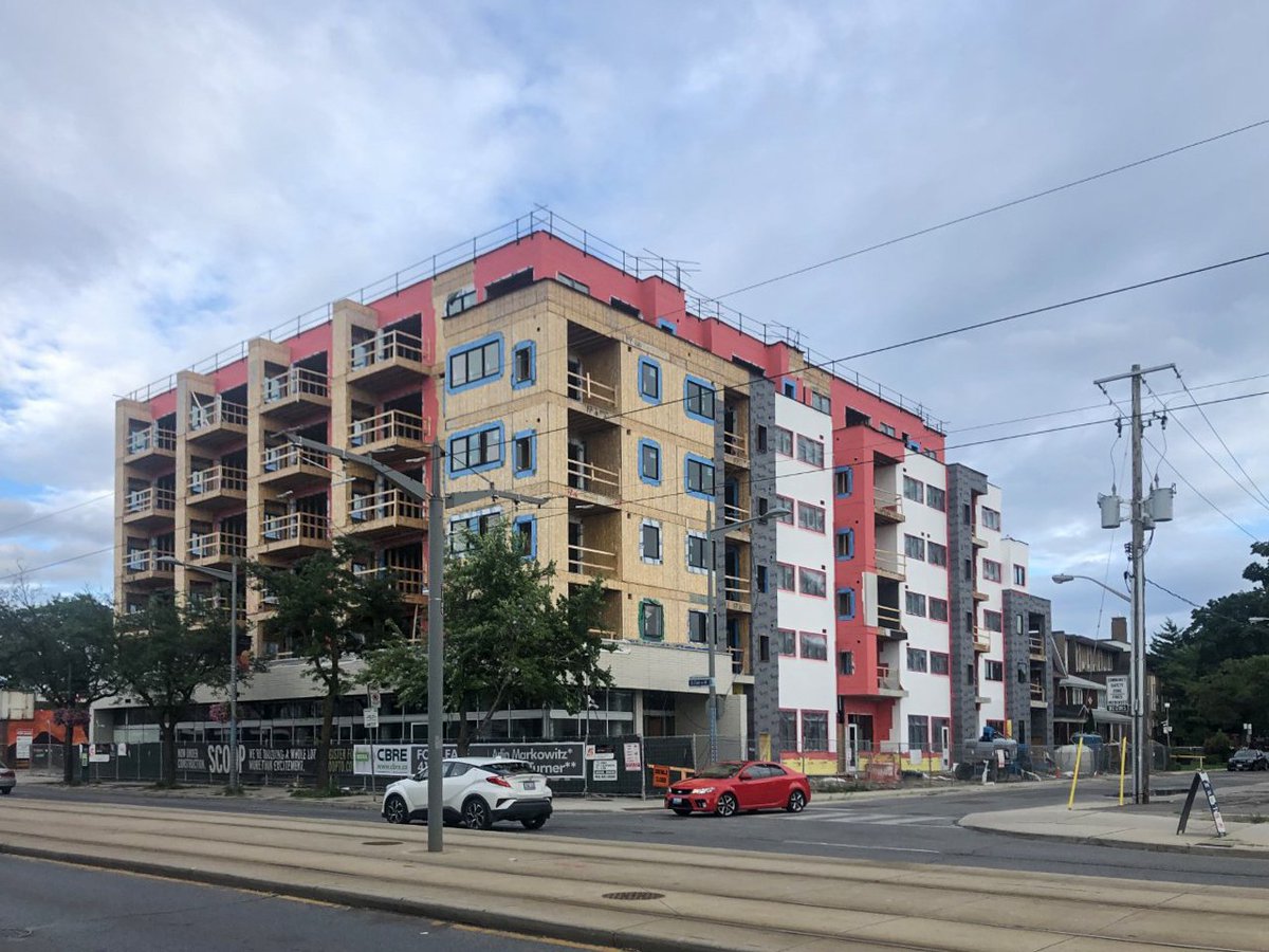 Urban_Toronto's tweet photo. Construction is progressing for #SCOOPCondos by @GraywoodDev in #Toronto's Carleton Village neighbourhood https://t.co/y9Mp5tx7N7 #development #realestate https://t.co/knydO3zrMD