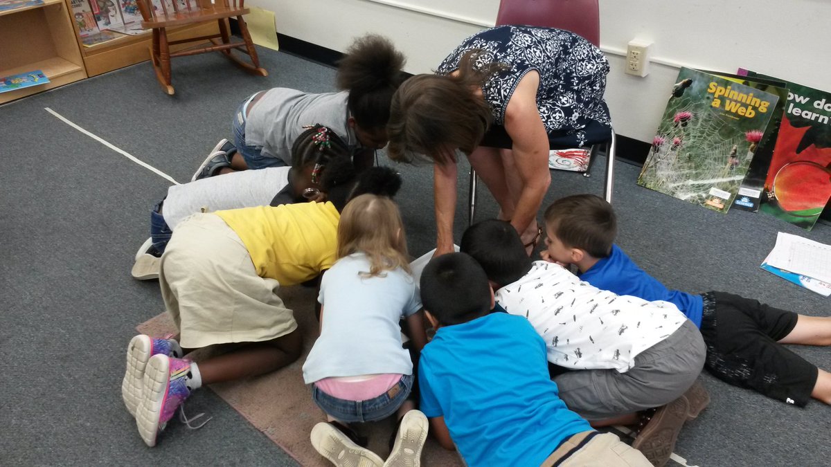 LarrabeeSonia's tweet image. CSI Teacher Gina Walker engages her students with a once alive sea animal to add to their ocean experiences.  @DCopeland2014 @ahr_ecahr #vcssummer