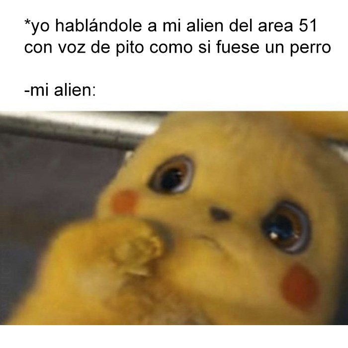 yisucrist's tweet photo. spero k tu dia vaya genial, y sino, pues aki tienes una dosis d memes del area 51 https://t.co/MP684istML