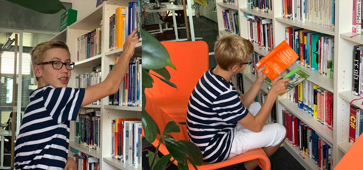 jambit's tweet photo. Ins Berufsleben schnuppern und gutes tun? Der #SozialerTag macht's möglich! Maxi Kreutzer unterstützte jambit bei allerlei Aufgaben und spendete seinen Lohn an #SchülerHelfenLeben. Im Interview erzählt Maxi, warum er mitmacht und was er erledigen durfte:
https://t.co/405w6m3YIf https://t.co/n4RFvaPo31