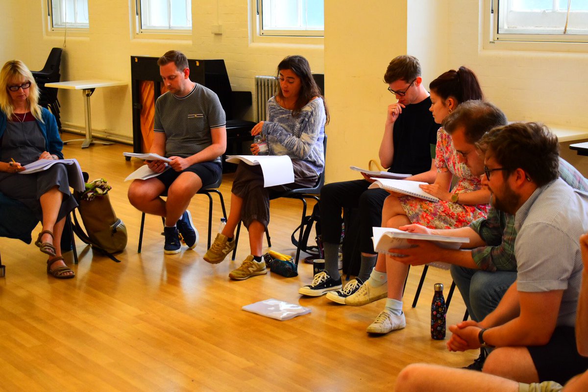 And we’re off! First day of rehearsal with this brilliant company for #TheNightWatch with @yorktheatreroyal! #HattieNaylor #SarahWaters - on tour this Autumn!