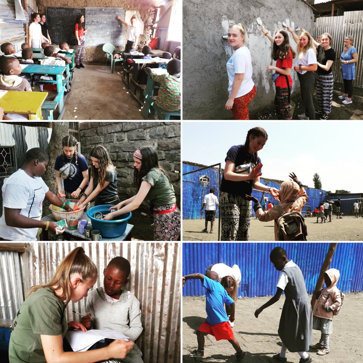 MrsNewman77's tweet photo. Some highlights of kenya2019. Only day 1 but already so impressed by our 20 volunteers from @wyvernstedmunds. @Kenya19WS. https://t.co/xLBulEp9z5