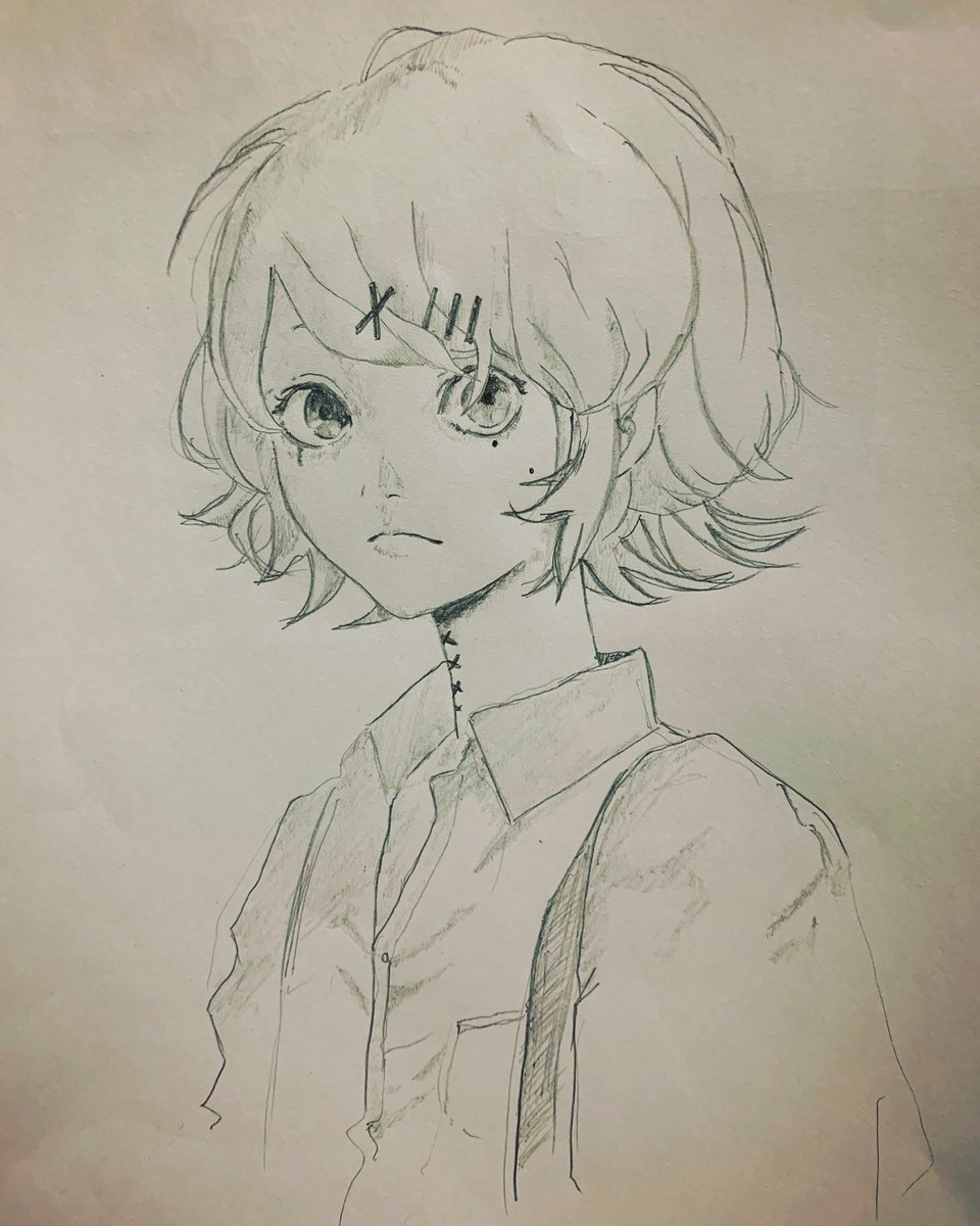 Ico Sur Twitter 鈴屋什造 描いてみた 東京喰種 イラスト 鈴屋什造 絵描きさんと繋がりたい 模写 シャーペン画 Ilust