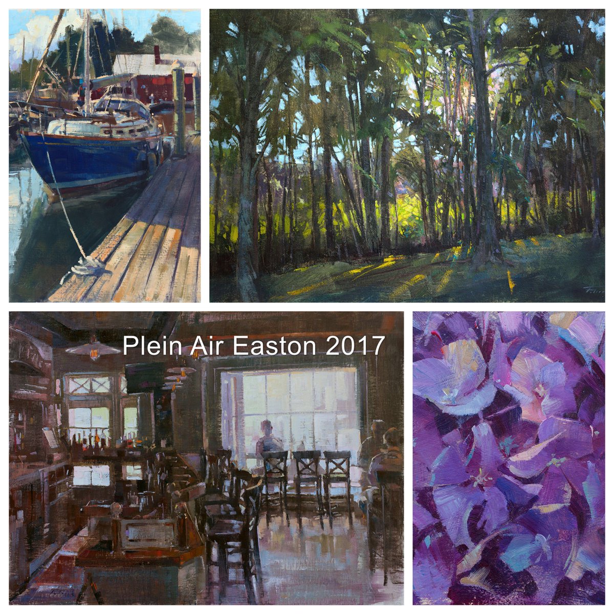 psaundersart's tweet photo. I want to offer a heartfelt thanks to the entire @AvalonTheatre staff, the people &amp; businesses of #TalbotCounty #Maryland, the #artcollectors, &amp; all of the volunteers at @pleinaireaston.

#pae #pleinaireaston #pae2019 #pae2018 #paei2017 #pae2016 #pleinair #enpleinair https://t.co/3H0IVqUX8E