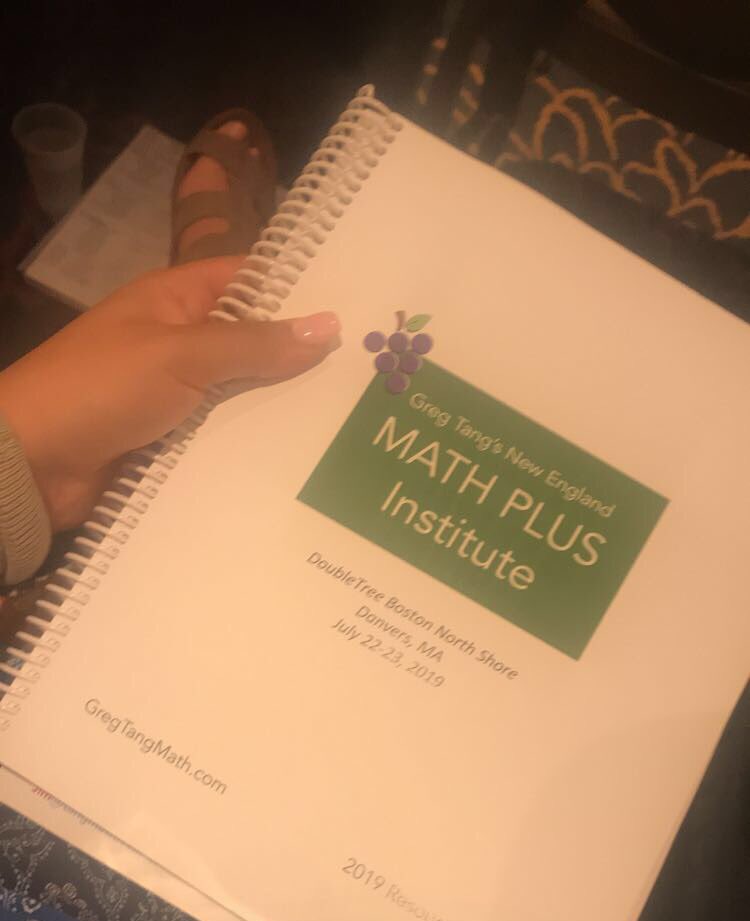 MissKalaka_'s tweet image. Amazing start to Greg Tang’s New England MATH Plus conference! #MathPlusNewEngland @gregtangmath @susanresnickco1 @WCSDEmpowers @SydnieGoldstein @MichelleKaprins @delvescovi @MCardwell9