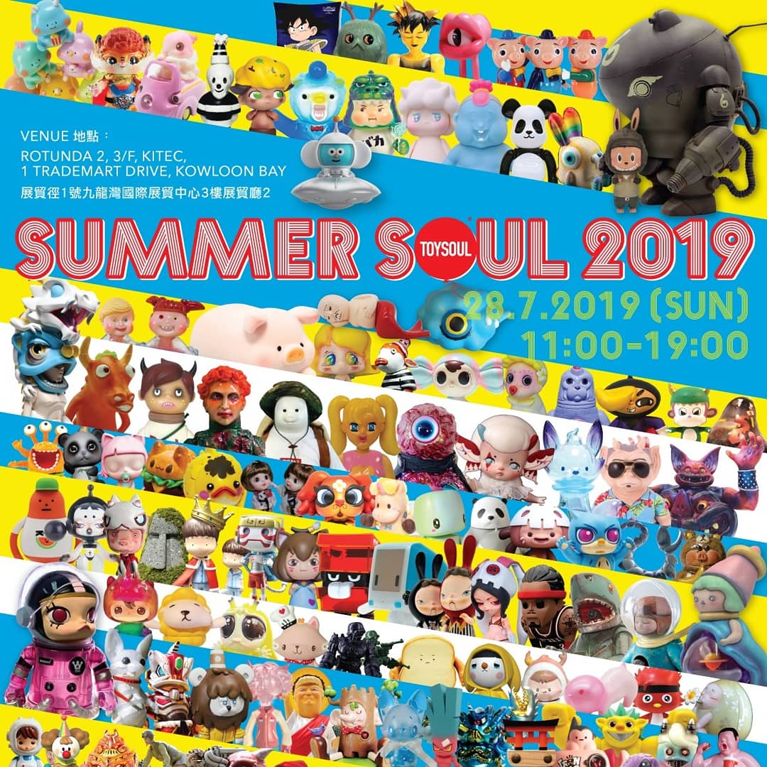 __2oz__'s tweet photo. 하반기 첫 일정으로 7월 28일 홍콩에서 열리는 "SUMMER SOUL" 행사에 참여해요

TOYMAKER LAB 멤버로 18번 부스입니다:) https://t.co/W5rh8meuus