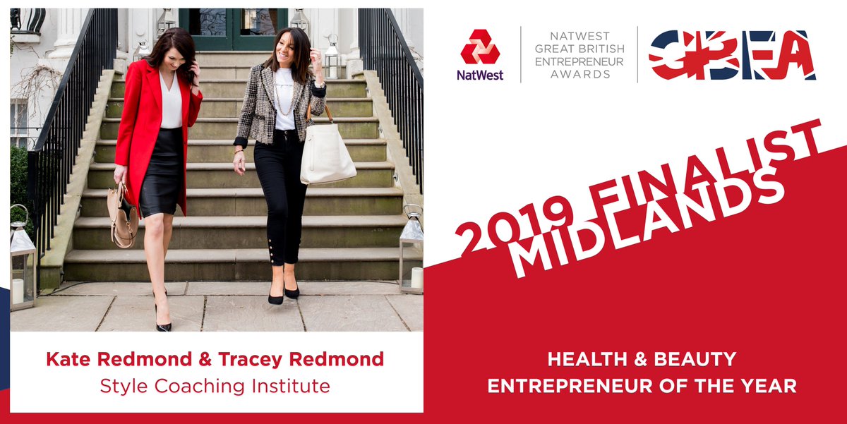 StyleCoaching's tweet image. We’re so excited to have been shortlisted as finalists in the 2019 Great British Entrepreneur Awards! #GBEA Read our blog post here: bit.ly/32IZc8s #WomeninBusiness #stylecoaching #healthandbeauty #personaldevelopment #Careers