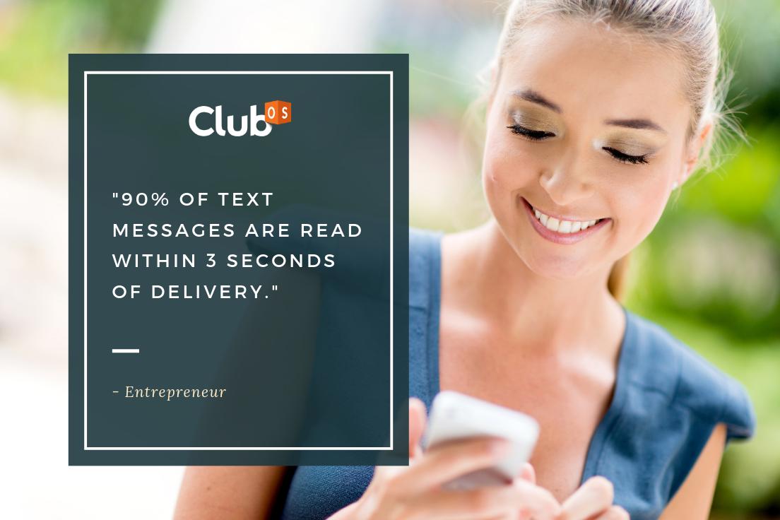 ClubOS's tweet photo. We live in a texting world. The rapid-fire convenience of text messages has steadily shifted communication habits, with sales and marketing campaigns shifting too. Always be strategic with your #textcampaigns to deliver the most value to your business. https://t.co/WzUgnkIUyj