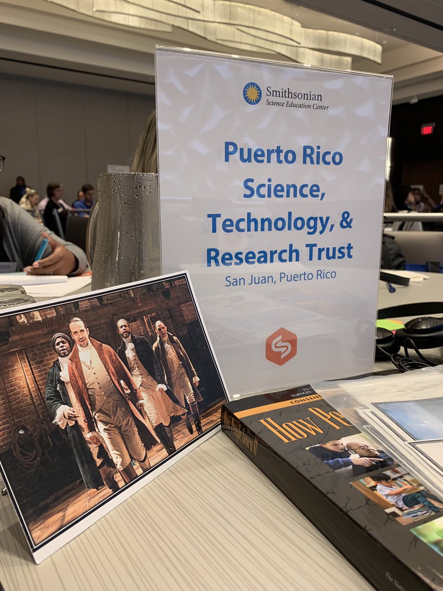 greetchendiaz's tweet photo. My ❤️ in #PuertoRico but excited to work this week for PR #scied at @SmithsonianScie #laserpi with @CienciaPR @EDUCACIONPR @PRScienceTrust https://t.co/Cw2Oo6SBNS