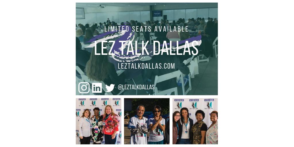 Less than 90 days | Less than 90 tickets | Don't miss out #leztalkdallas - mailchi.mp/0e53ac788289/j…