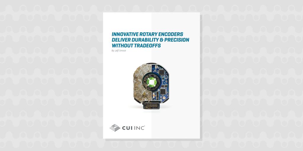CUIInc's tweet image. In this paper by CUI's VP of Application Engineering & Motion Control, Jeff Smoot, learn how CUI’s new encoder technology promises to solve the traditional performance tradeoffs between optical and magnetic encoders.
bit.ly/2XvYJmc
#opticalencoder #magneticencoder