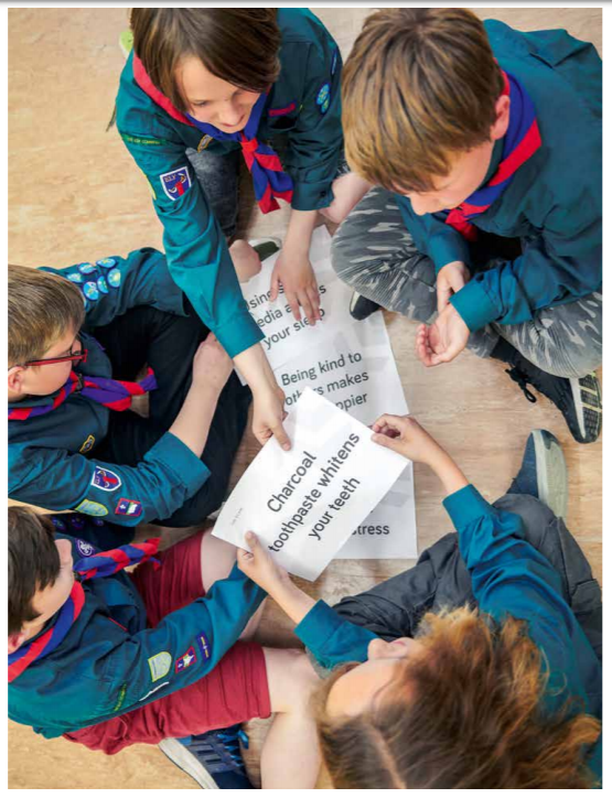 senseaboutsci's tweet photo. Great piece in @UKScouting Magazine about the #EvidenceHunter activity pack we created in collaboration with local groups.  https://t.co/QuD12iZvRT https://t.co/sjcqICwDpT