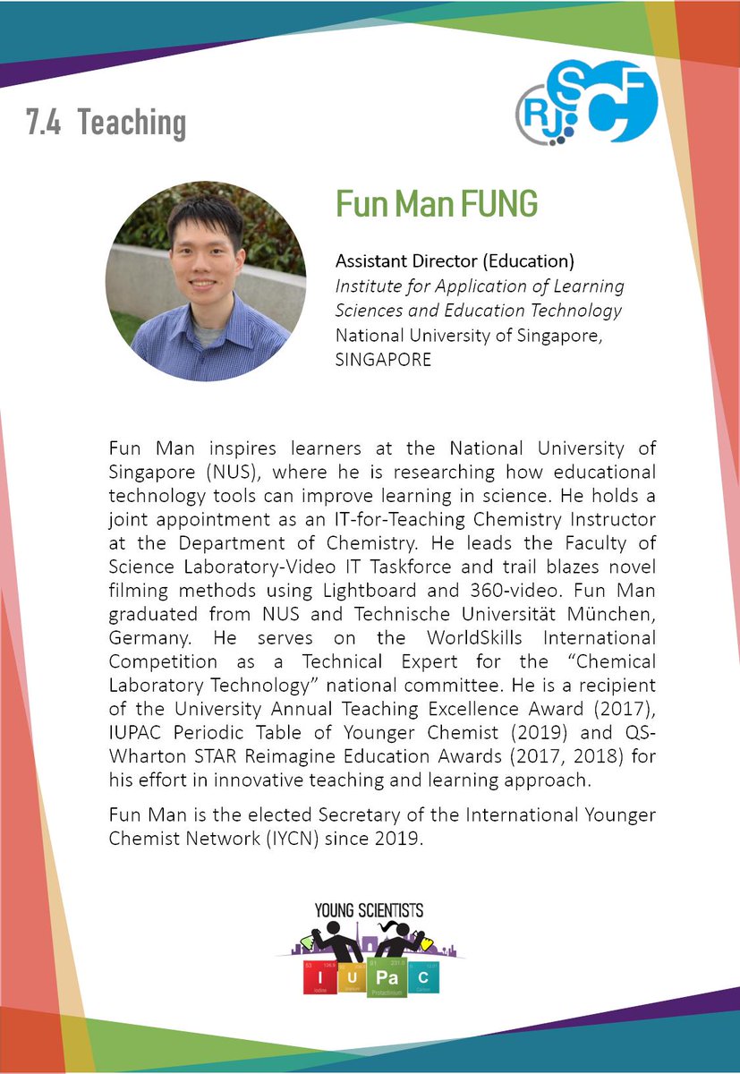 YoungSci_IUPAC's tweet photo. @chemFunMan @YoungChemists @IntlYoungerChem @RJ_SCF @IUPAC2019Paris https://t.co/vrAdwHxZMT
