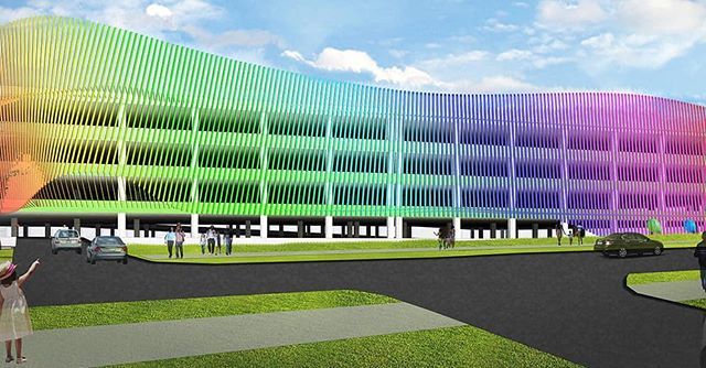 BirnbaumCompany's tweet photo. The Strong Museum of Play is creating a unique parking garage that incorporates fun and color. This is part of a larger renovation taking place of the next couple of years. The new garage will open this fall @museumofplayroc #realestate  #rochesterny #bu… https://t.co/BAWJH7utxZ https://t.co/DqzRYhinVA