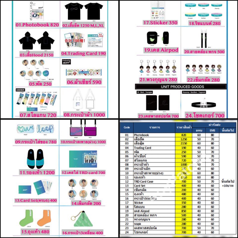 AoyPatcha1's tweet photo. Pls RT อันใหม่นะคะ แจก 150฿ 3คน

Pre Goods ปุ่น&amp;Pop Up store

#LOVELOOP
#OURLOOP 
#GOT7   
ปิดรับ 1/8 (สโลแกนJB MTปิด29/7)
📮ค่าส่ง 40-60/60-80 ชิ้นถัดไป+10
📮นัดรับฟิวเจอร์
📮เริ่มส่งของ6สค
💚ราคารวมภาษีแล้ว 
❤️สอบถาม DMได้เลยค่ะ
📝โอนก่อนกรอกฟอร์ม 👉 https://t.co/yC0vovy2pI https://t.co/melVXuvQkf