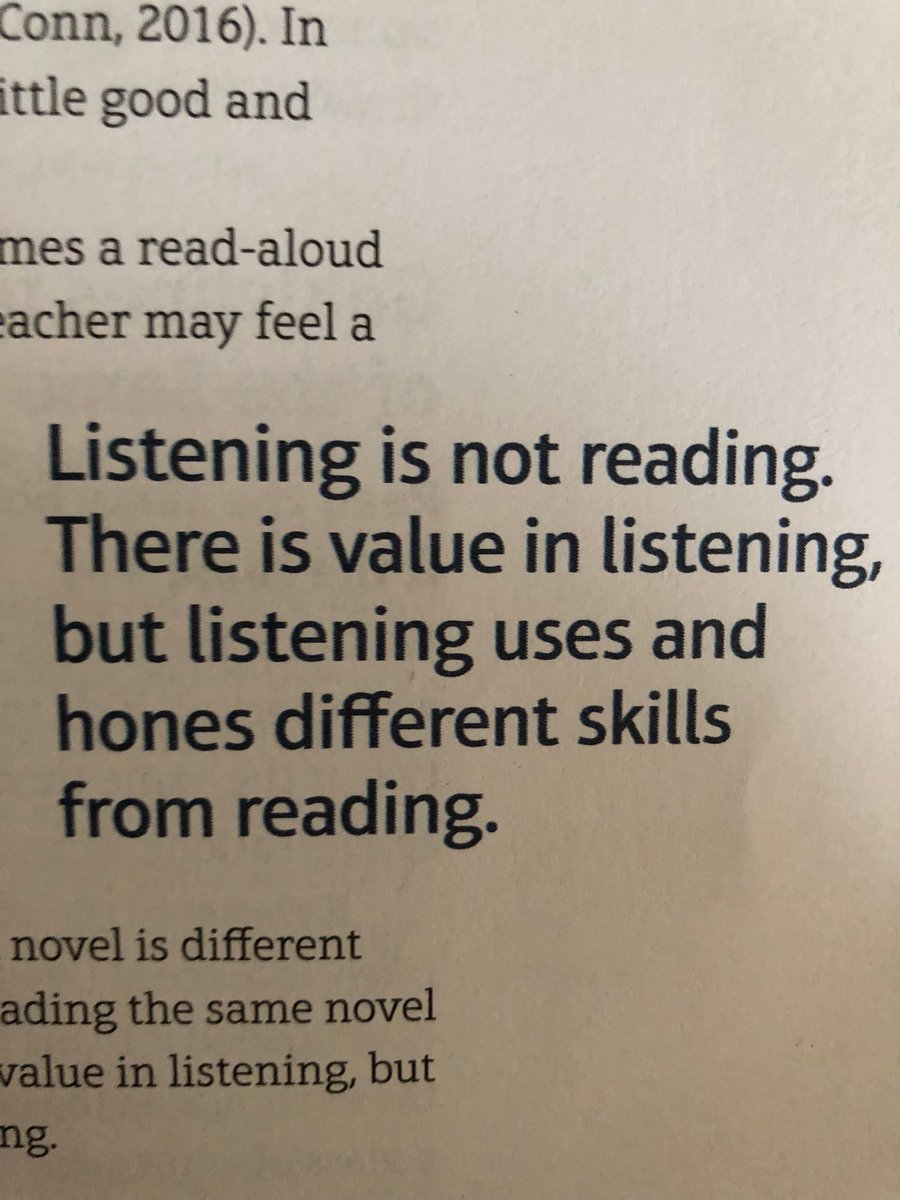 Dickie6My's tweet photo. New strategies and fabulous charts can be found in this book. This important statement is cross-curriculum and I love it. ⁦@NorthwestELA⁩ #DisruptingThinking https://t.co/M7k2Ask6tG